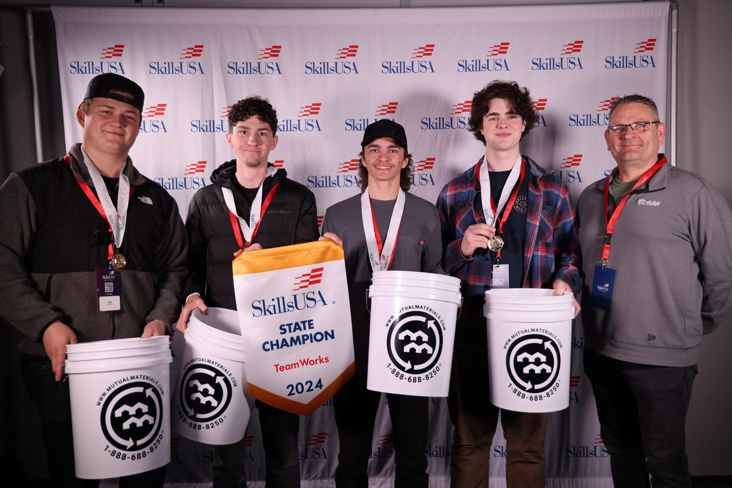 Students from Pierce County Skills Center win gold with Al Audette